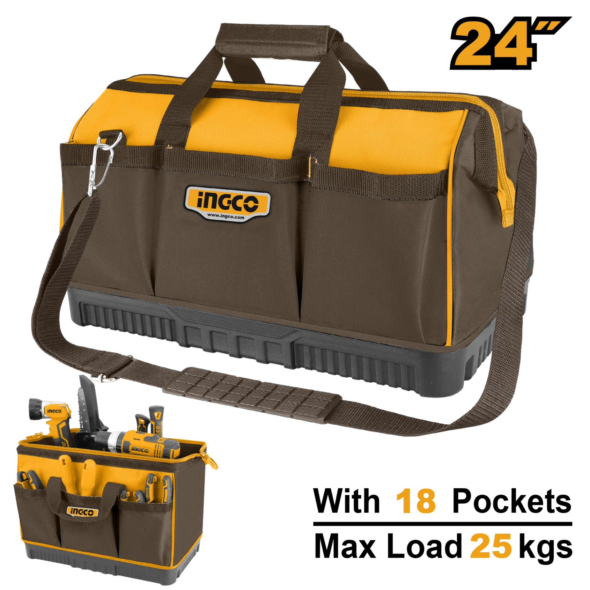 Scule si accesorii auto - Geanta Transport Ingco 25kg