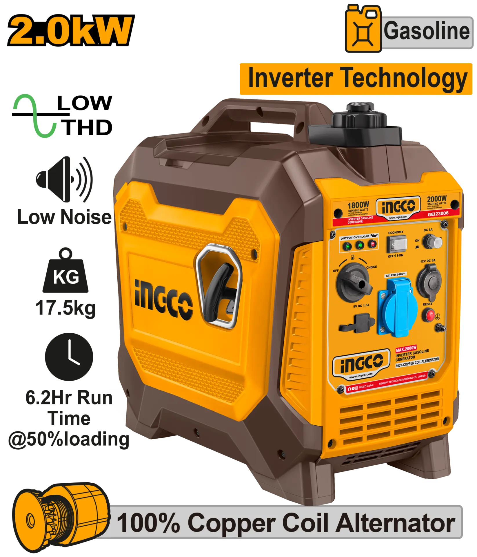 Generatoare si motoare - Generator 2KW cu Invertor