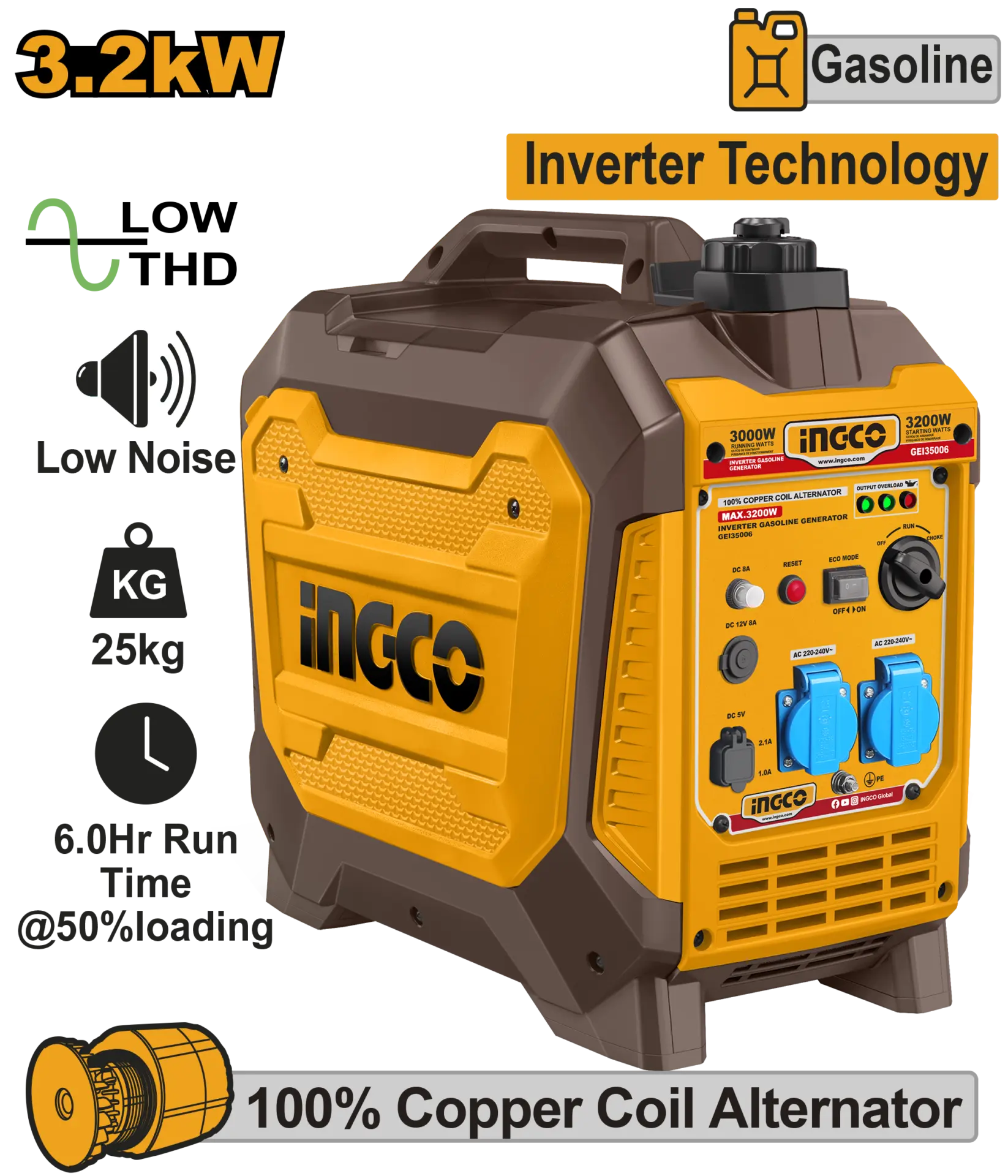 Generatoare si motoare - Generator 3.2KW Invertor