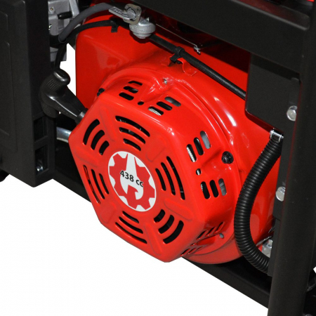 Generator De Curent Pe Benzină Rotakt ROGE7000T 6.8 kW, Trifazic, AVR, Voltmetru, Ieșire De 12V, Consum 3,12 l/h [5]
