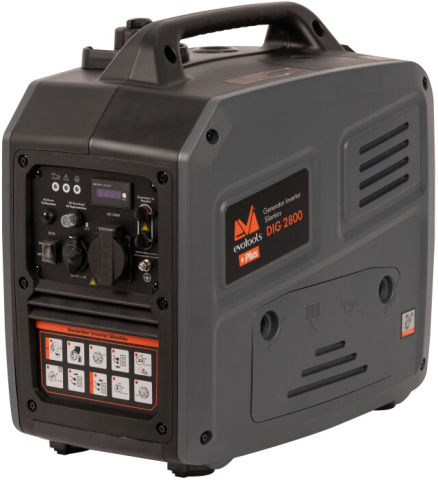 Generatoare de curent - Generator Invertor Silentios DIG2800 EvoTools +Plus