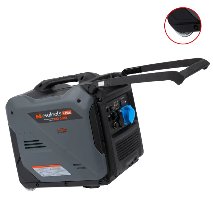 Generator Invertor Silentios DIG5500 cu Telecomanda EvoTools +Plus [2]