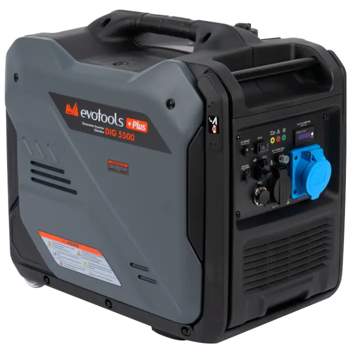 Generator Invertor Silentios DIG5500 cu Telecomanda EvoTools +Plus [7]