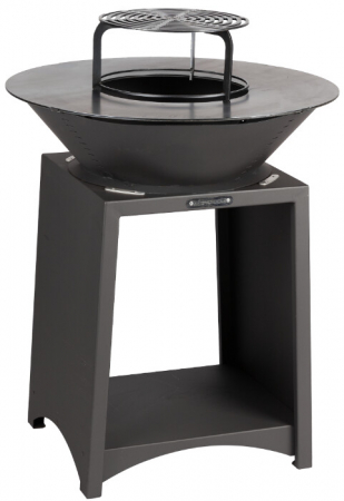Gratare camping - Gratar Metalic cu Plita Rotunda 750mm - Componenta -