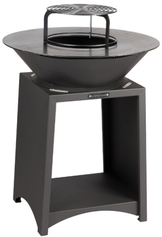 Diverse - Gratar Metalic cu Plita Rotunda 750mm - Piesa -