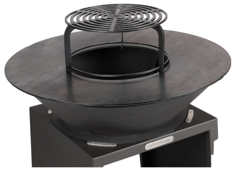 Gratar Metalic cu Plita Rotunda 750mm - Piesa - [1]