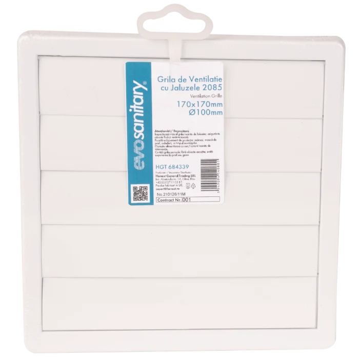 Grila de Ventilatie Cu Jaluzele 2085 EvoSanitary [4]