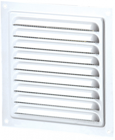 Instalati de incalzire si ventilatie - Grila de Ventilatie Metalica cu Plasa 1111