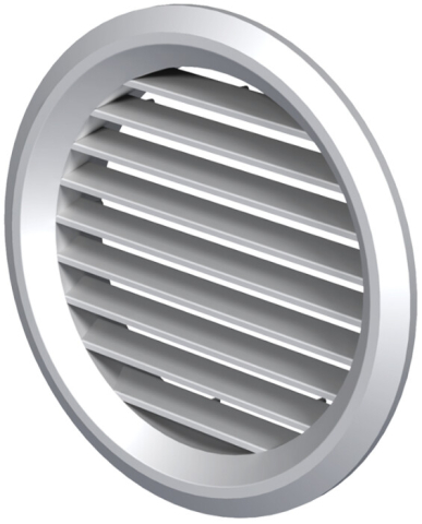 Sanitare - Grila de Ventilatie Rotunda cu Plasa 1111