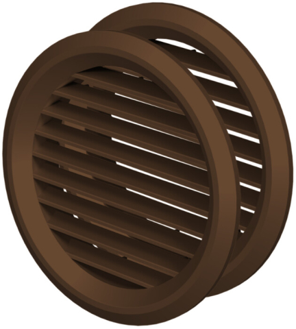 Grila de Ventilatie Rotunda din ABS cu Plasa 1111 [1]