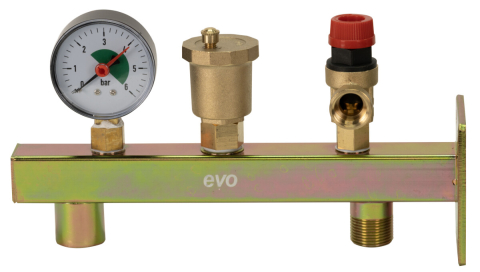 Accesorii instalati incalzire & ventilatie - Grup de Siguranta pentru Sisteme de Incalzire Evosanitary