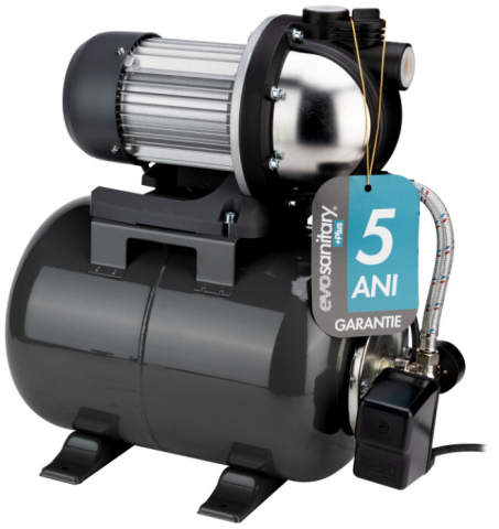 Hidrofor 24l PBI cu Pompa Inox Evosanitary Plus 5 ANI GARANTIE [2]