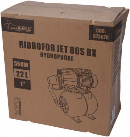 Hidrofor Jet 80S EPTO 550 W - Volum 22 l [1]