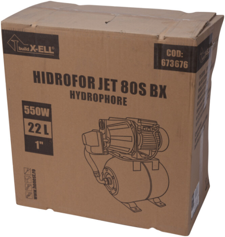 Hidrofor Jet 80S EPTO 550 W - Volum 22 l EvoSanitary 673676 [3]