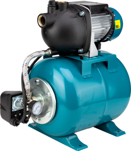 Pompe si sisteme de irigat - Hidrofor Jet cu Pompa din Plastic 1017 800 W - Putere pompa 800 W Volum rezervor 22 l