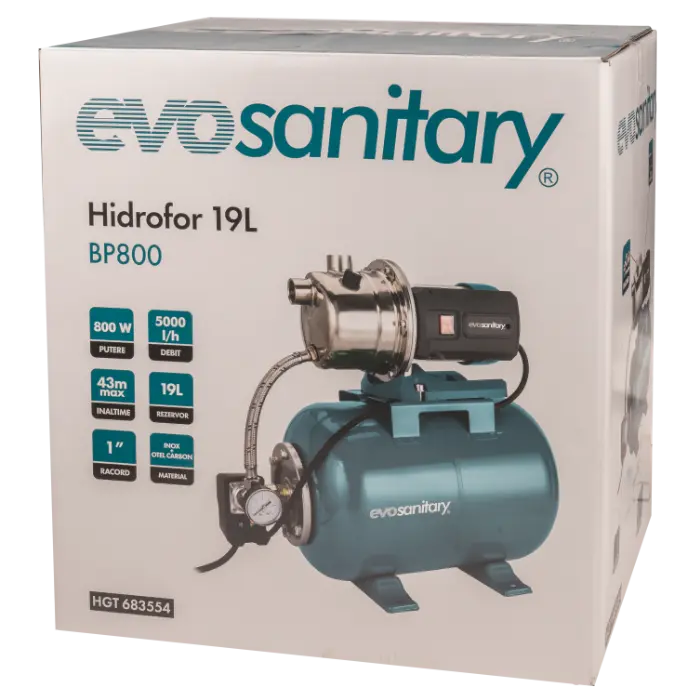 Hidrofor Jet cu Pompa Inox EvoSanitary [1]