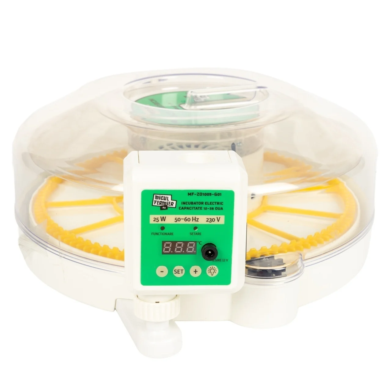 Incubator electric Micul Fermier capacitate 12-36 oua [4]