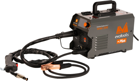 Aparate sudura tip MMA/MIG/MAG - Invertor Sudura 3 in 1 cu Afisaj LED WMI200 EvoTools +Plus