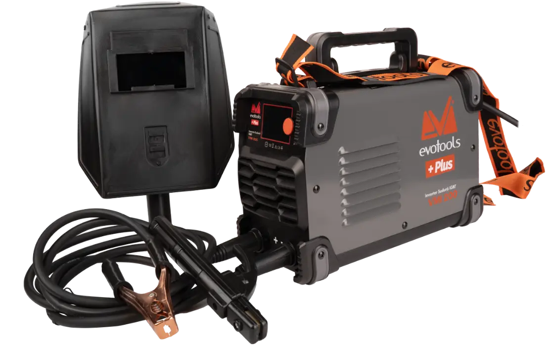Aparate sudura tip MMA/MIG/MAG - Invertor Sudura IGBT cu Afisaj LED WMI200 EvoTools +Plus