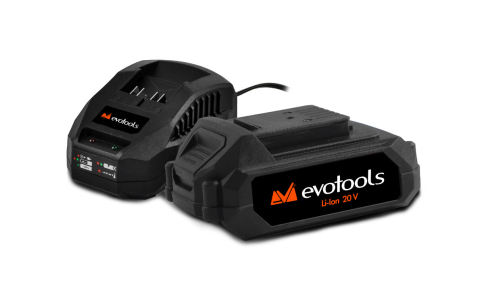 Masini de tuns iarba - Kit Acumulator si Incarcator MAX 20V POWER Evotools