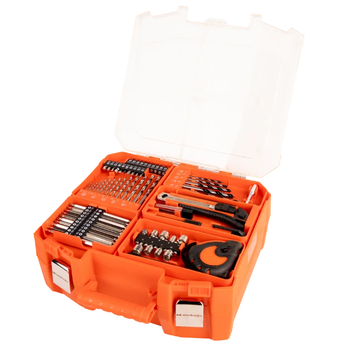 Kit Masina de Insurubat cu Percutie Brushless cu 2 Acumulatori si Accesorii Max 20V POWER Evotools [4]