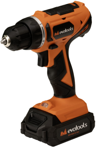 Kit Promo Masina de Gaurit si Insurubat si Polizor Unghiular cu 2 Acumulatori si Incarcator MAX 20V POWER Evotools [7]