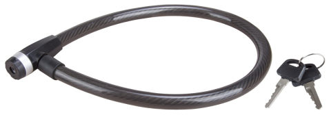 Accesorii si piese de schimb bicicleta - Lacat Bicicleta Cablu cu Protectie 4511