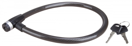 Accesorii si piese de schimb bicicleta - Lacat Cablu cu Protectie pt Bicicleta 4511 - Diametru cablu 25 mm Lungime cablu 1000 mm