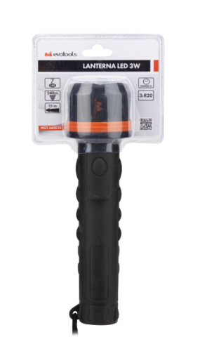 Lanterna cu Protectie Cauciuc si Leduri - Nr. LED-uri 3 [3]