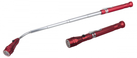 Lanterne - Lanterna Telescopica cu Led si Magnet - Lungime lanterna 175 mm Lungime prelungitor 370 mm