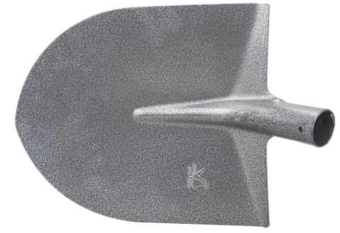 Lopeti - Lopata Rotunda Gri Carbon pentru Nisip - Lungime 300 mm