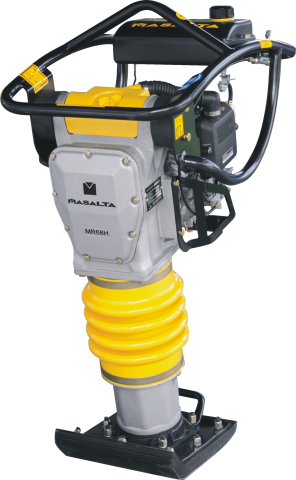 Utilaje pentru constructii - Mai compactor Masalta MR68H, motor Honda GX100, putere 3CP, benzina, forta impact 13kN