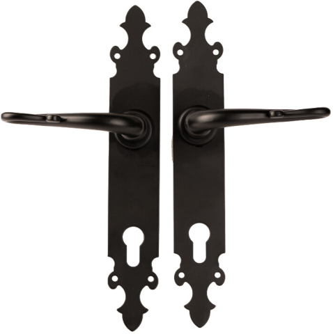Manere mobiler & lazi - Manere Porti Exterior Rustic cu Sild Y LL 2065
