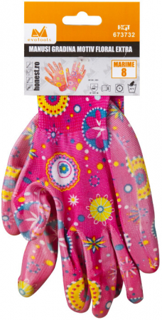 Manusi Gradina Motiv Floral Extra [1]