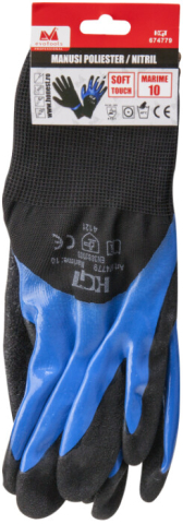 Manusi Poliester Acoperire 3/4 Nitril Soft Touch [1]