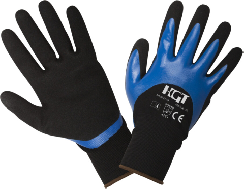 Echipamente de protectie - Manusi Poliester Acoperire 3/4 Nitril Soft Touch