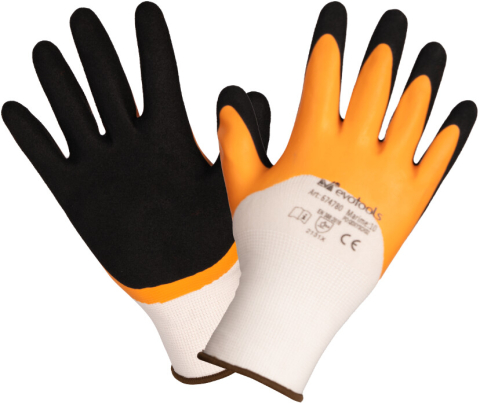 Manusi de protectie - Manusi Poliester Acoperire Latex - Soft Touch