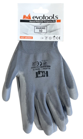 Manusi Poliester Acoperire PU [1]