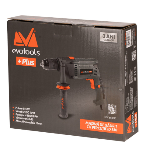 Masina de Gaurit cu Percutie ID810 EvoTools +Plus [4]