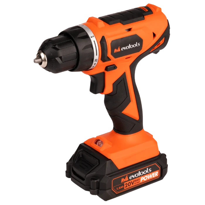 Scule & unelte - Masina de Gaurit si Insurubat 35Nm cu 2 Acumulatori si Incarcator MAX 20V POWER Evotools