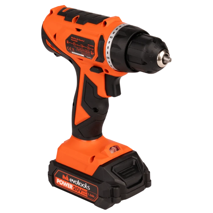 Masina de Gaurit si Insurubat 35Nm cu 2 Acumulatori si Incarcator MAX 20V POWER Evotools [2]
