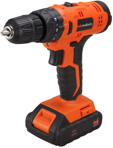 Scule & unelte - Masina de Gaurit si Insurubat cu Percutie cu 2 Acumulatori CD Li-Ion EvoTools