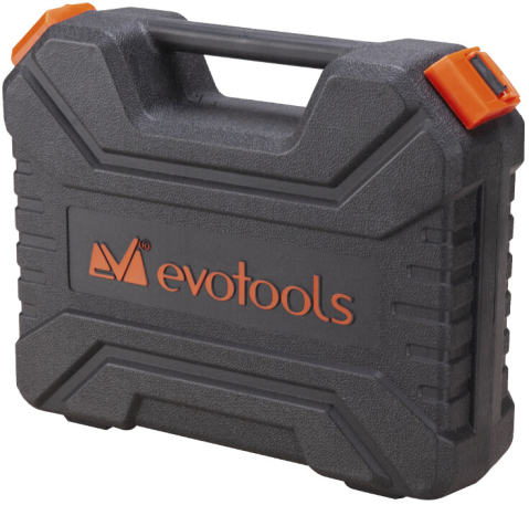 Masina de Gaurit si Insurubat cu Percutie cu 2 Acumulatori CD Li-Ion EvoTools [1]