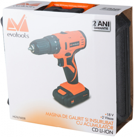 Masina de Gaurit si Insurubat cu Percutie cu Acumulator EPTO CD Li-Ion 18v [1]