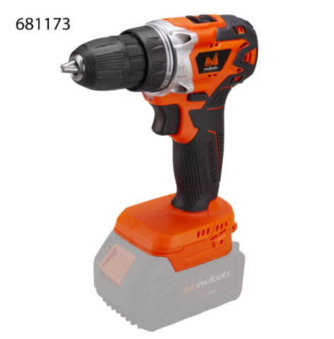 Masini de gaurit si insurubat - Masina de Gaurit si Insurubat fara Acumulator si Incarcator Mandrina Rapida Plastic Brushless EvoTools