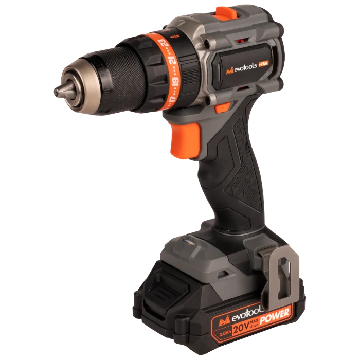 Scule & unelte - Masina de Insurubat cu Percutie Brushless cu 2 Acumulatori si Incarcator MAX 20V POWER EvoTools +Plus
