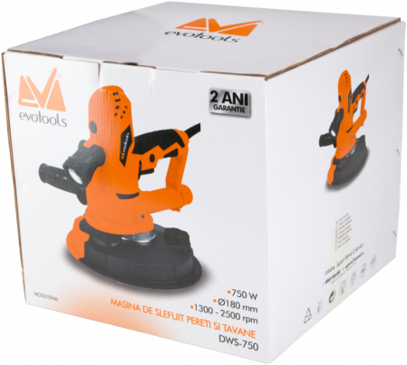 Masina de Slefuit Pereti si Tavane EPTO DWS 750 - Putere masina 750 W [1]