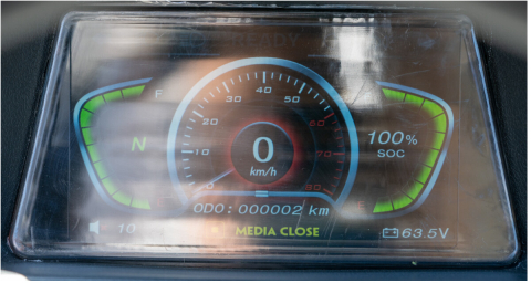 Masina electrica/Cvadriciclu Electric Persoane Dacus Nova CVM1150, autonomie 78 km, Putere maximala: 1200 W, viteza maxima 25 km/h [5]