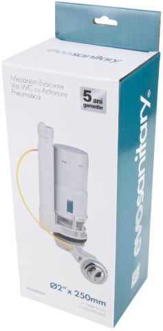 Sanitare - Mecanism Evacuare Vas WC - Actionare Cablu - Diametru 2 inch