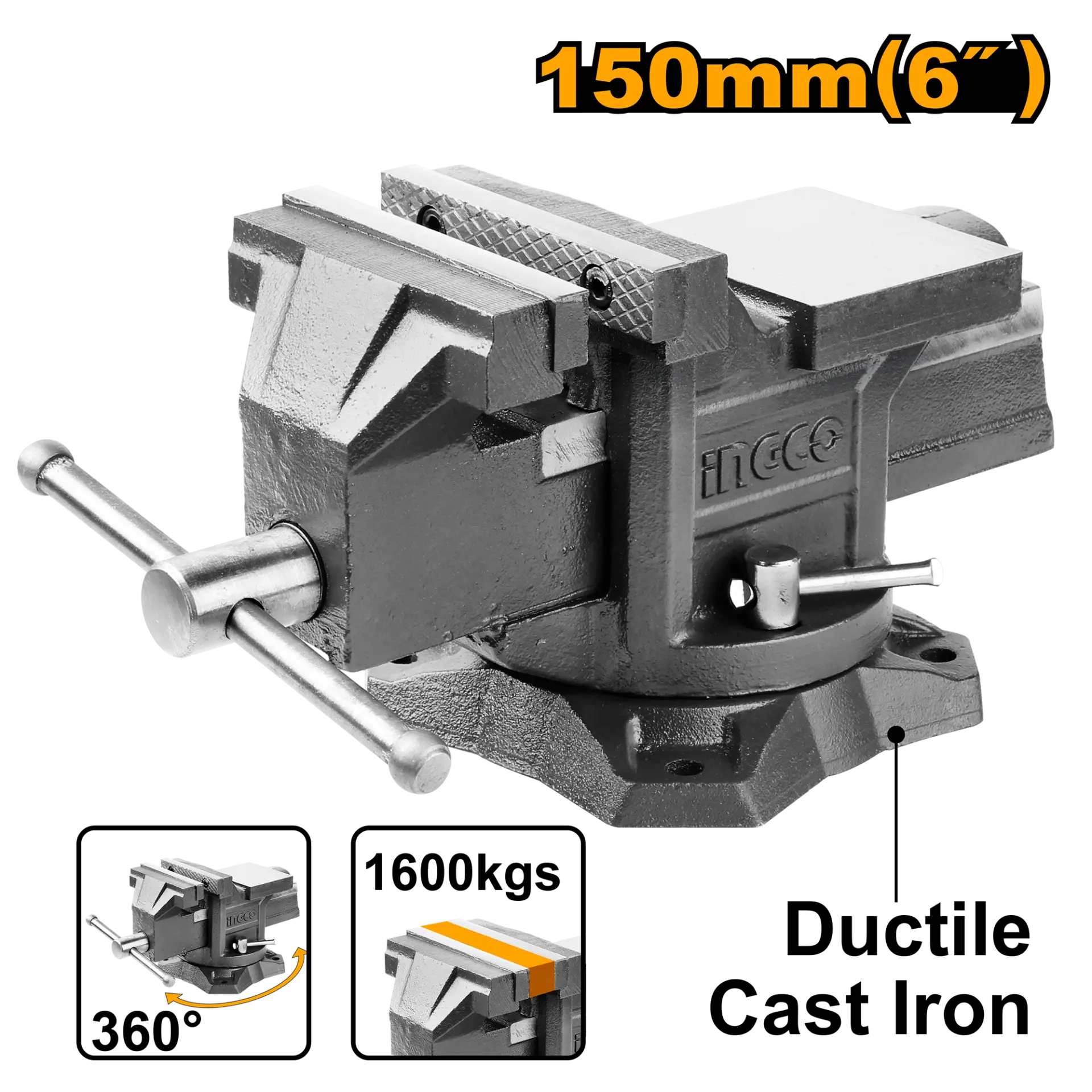 Scule & unelte - Menghina cu baza rotativa 150 mm